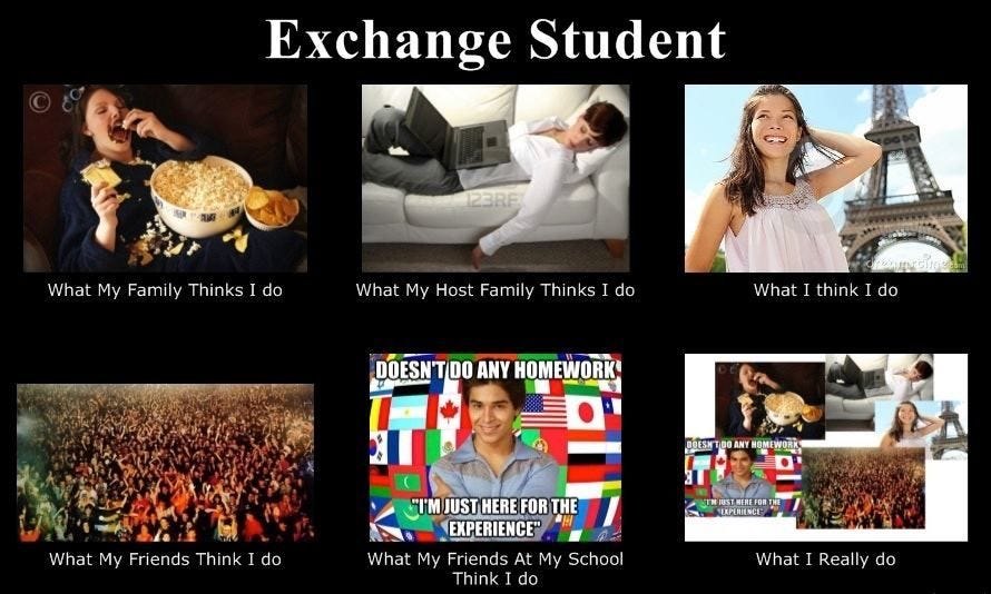 10 Exchange student memes ideas | exchange student, student memes, student