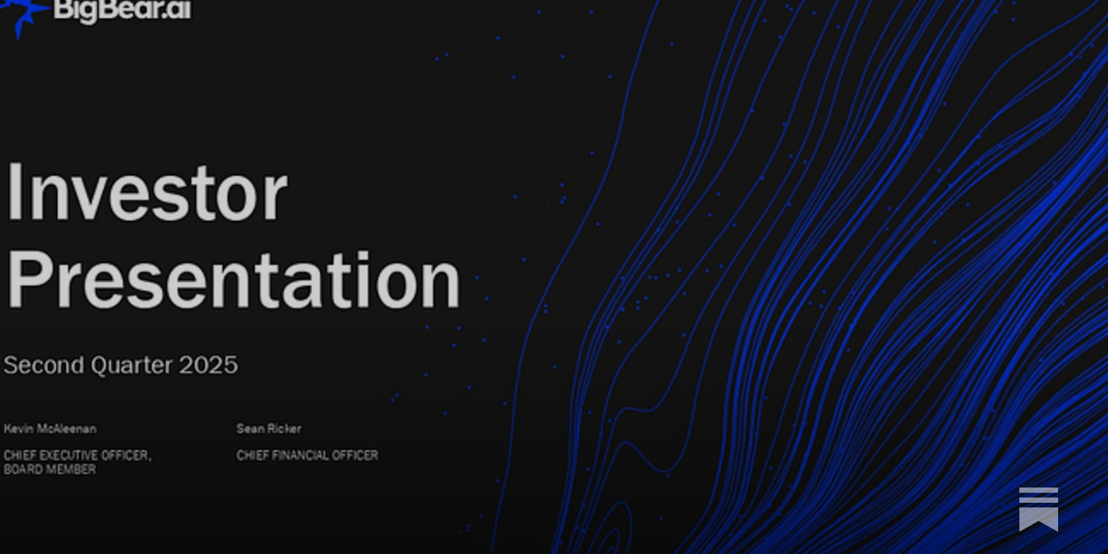 BBAI | BigBear ai 2025 年第二季業績亮點