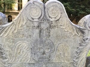 Memento Mori Headstone