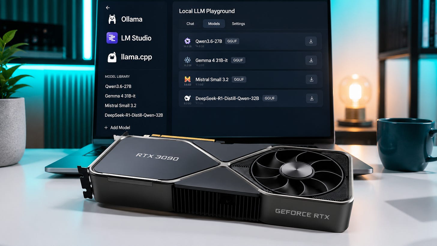 Running local AI on a 24GB RTX 3090? Here are the best LLMs for Ollama, LM Studio, coding, agents, and private workflows.