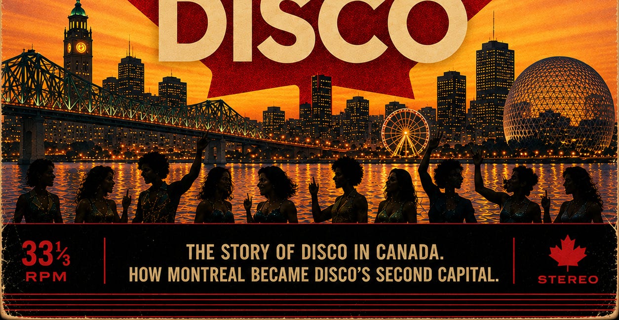 The Twelve Inch #221 - The B-Side : How Montreal Became North America’s Second Disco Capital