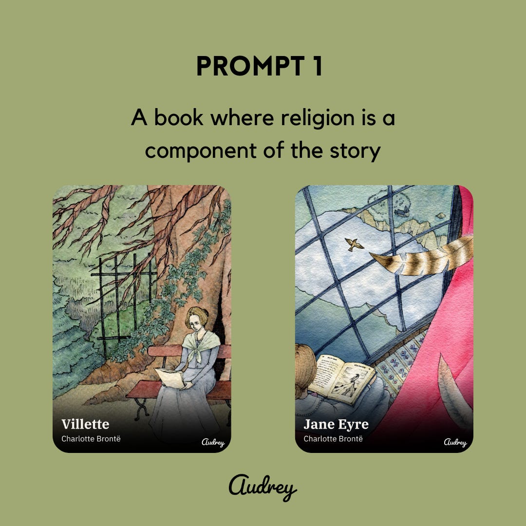 Villette or Jane Eyre by Charlotte Bronte