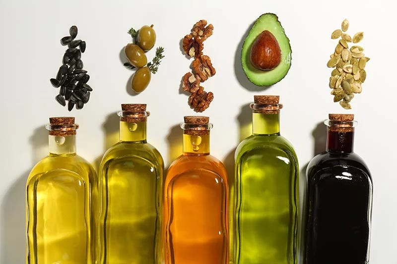 different seed oils. Photo: Getty Images. different seed oils. Photo: Getty Images.
