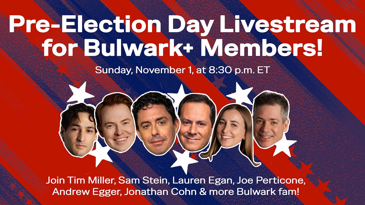 Pre-Election Day Livestream This Sunday Night