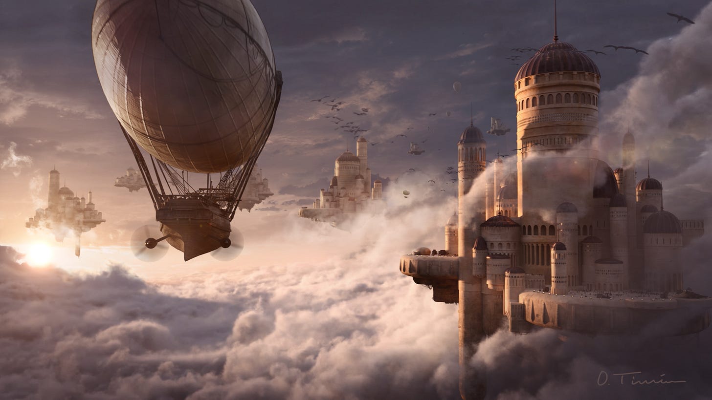 Castle in the Sky - Finished Projects - Blender Artists Community