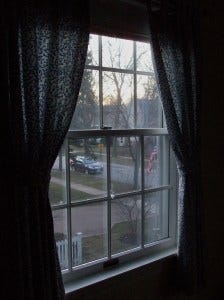 plugging back in window