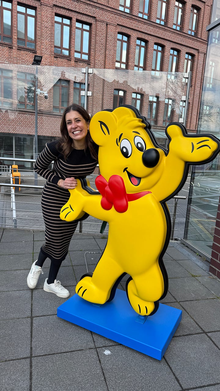 haribo gummy candies and haribo bear
