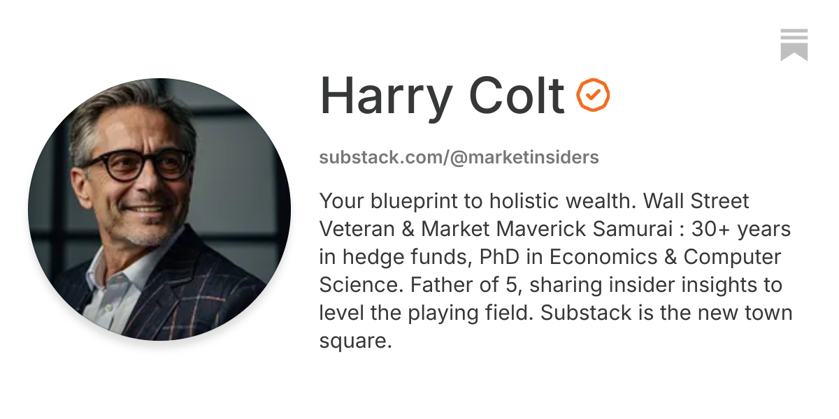 Harry Colt | Substack
