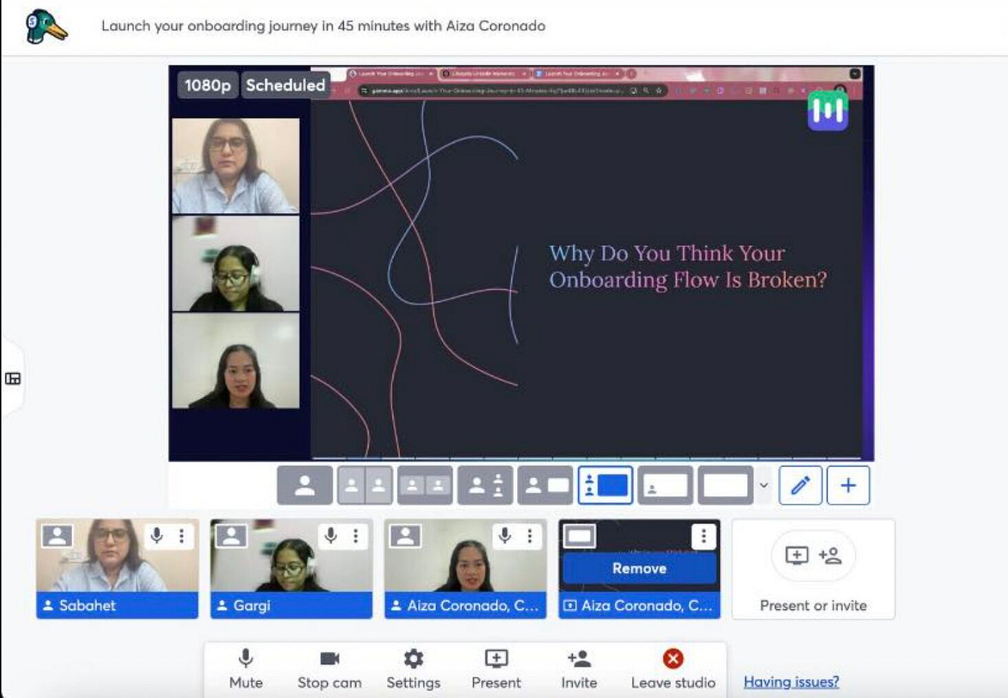 graphical user interface