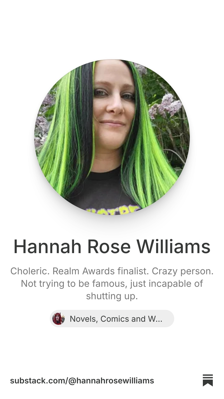 Hannah Rose Williams | Substack