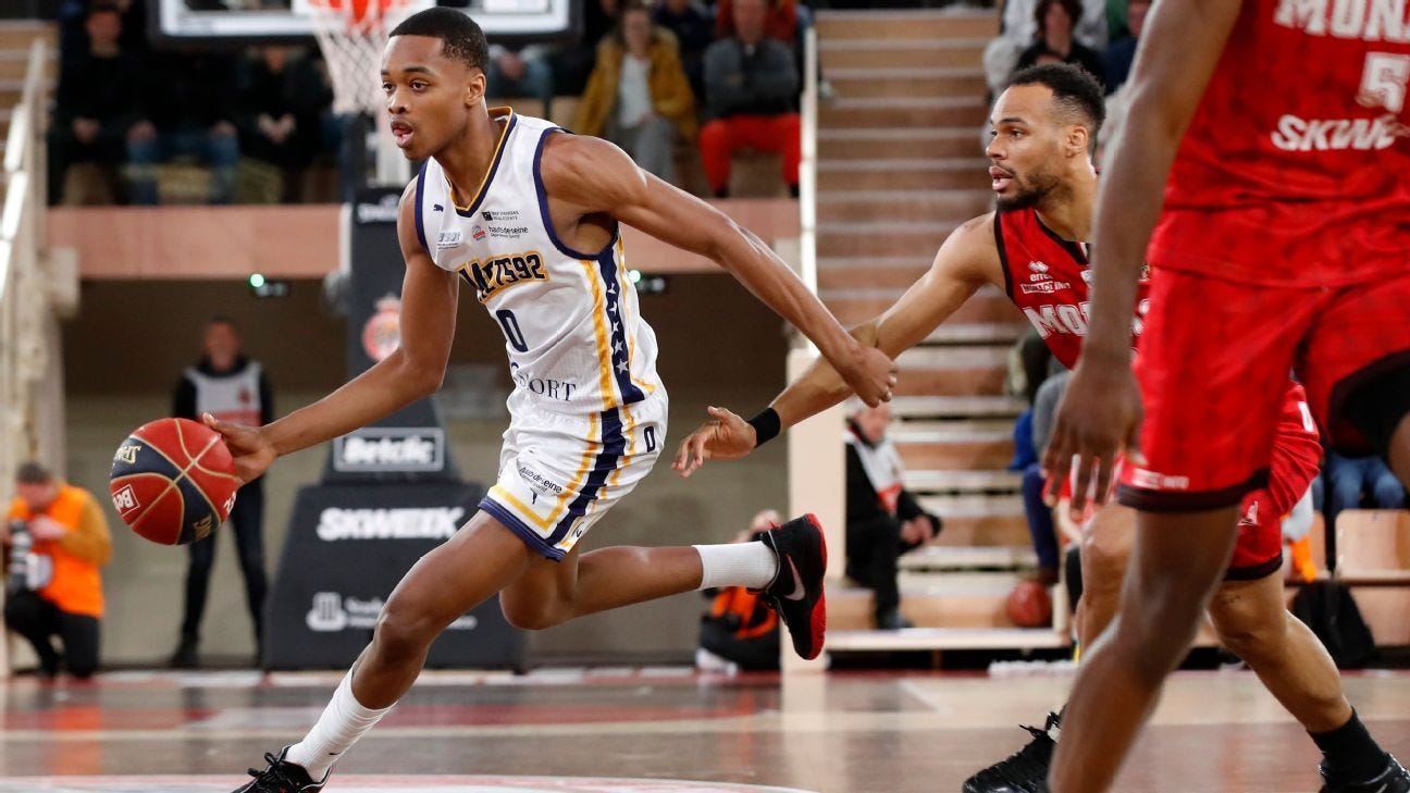Bilal Coulibaly joins teammate Victor Wembanyama in NBA draft - ESPN