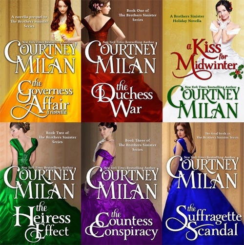 Brothers Sinister Series by Courtney Milan Books(1-4) + Novellas #1438  🖤The Governess.. | ВКонтакте