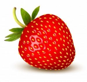 a strawberry a strawberry