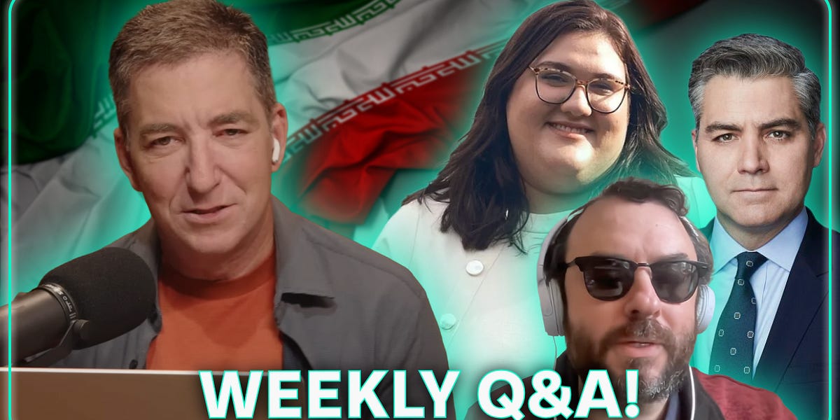 GLENN REACTS: Iran's Strategy in the Strait of Hormuz, Fighting Journalists, Animal Rights, and More