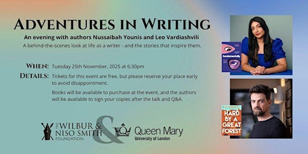 Adventures in Writing: An Evening with Authors