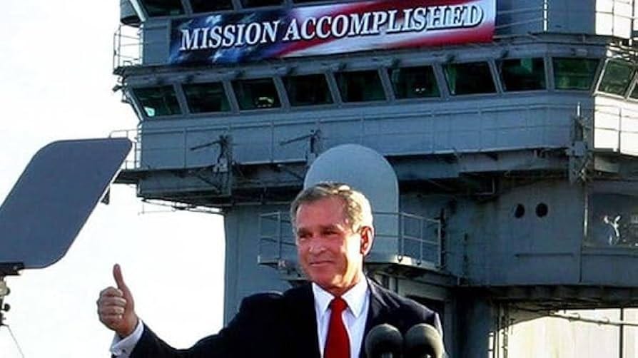Amazon.com: Mission Accomplished Vinyl Celebration Banner