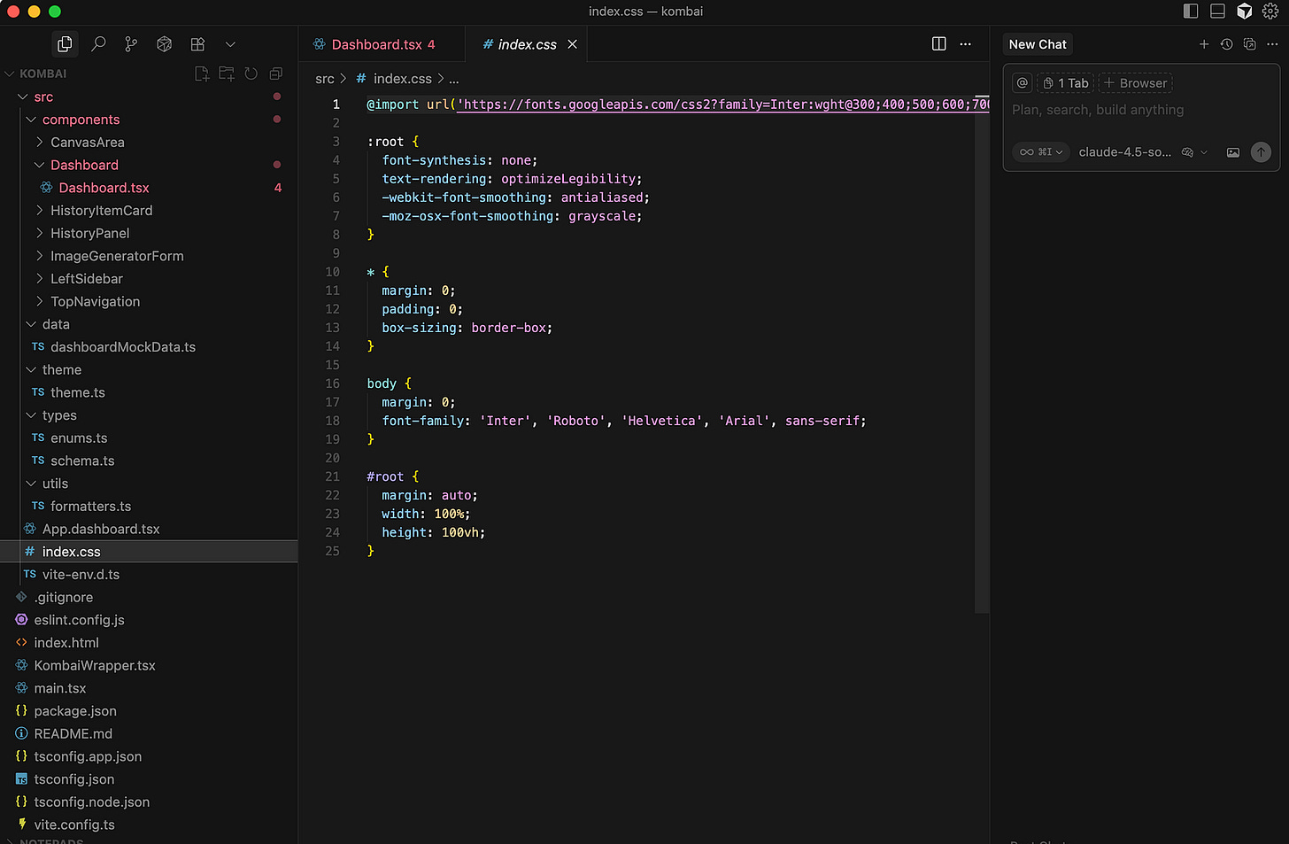 PIxono dashboard code generation in Kombai. Image by Jim Clyde Monge PIxono dashboard code generation in Kombai. Image by Jim Clyde Monge