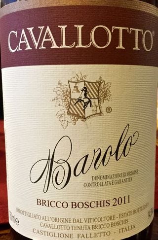 Cavallotto Barolo, Bricco Boschis Cavallotto Barolo, Bricco Boschis