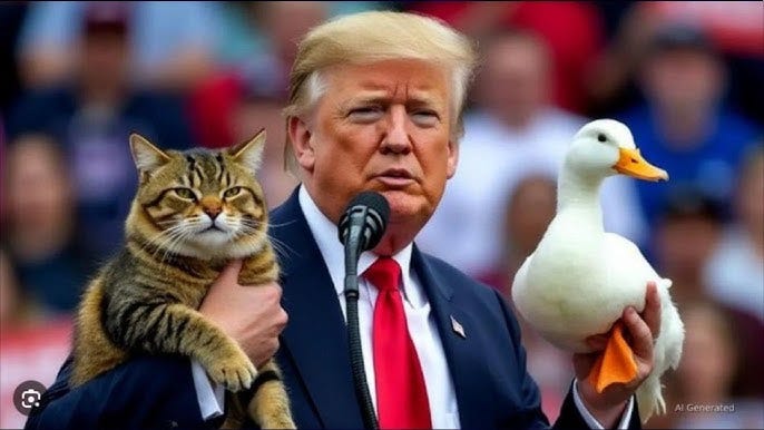 They're eating our PETS Cats and Dogs ! ( Donald Trump SONG 2024 ) - YouTube