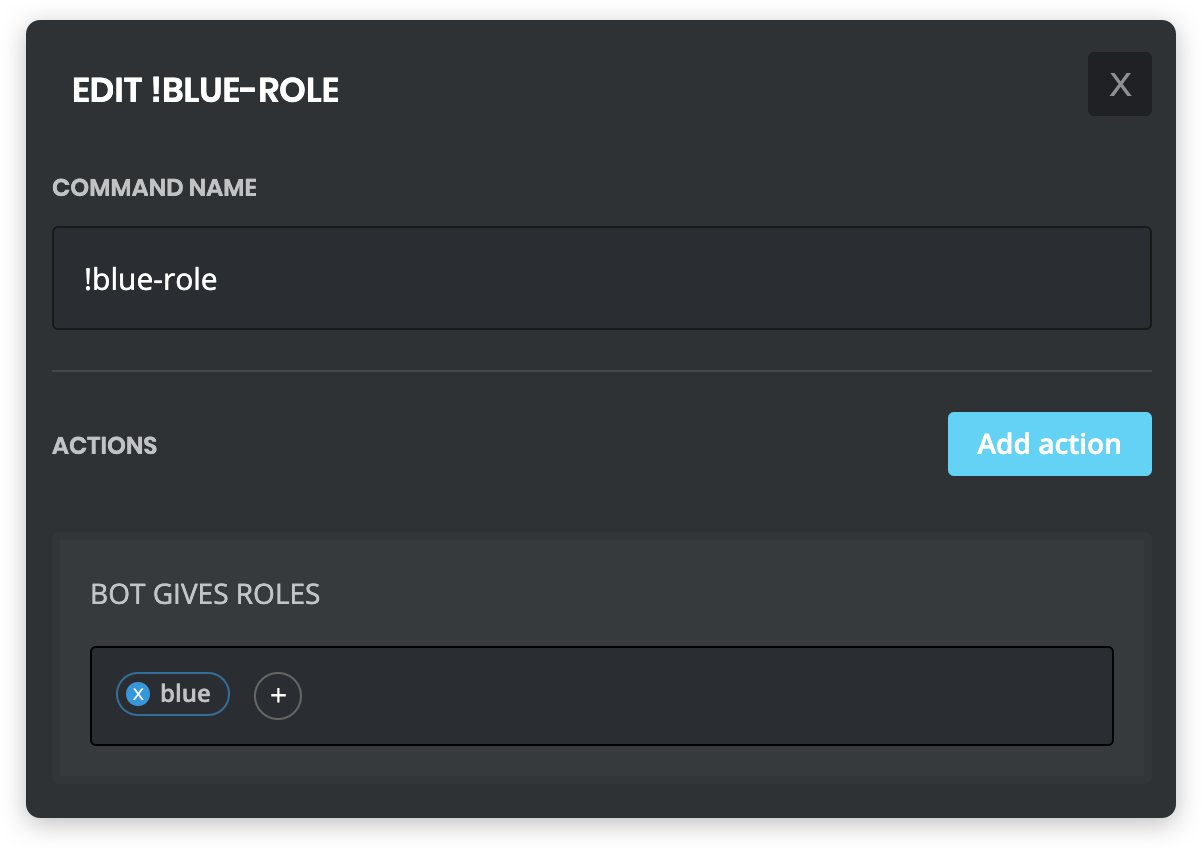 Creating a custom command with MEE6