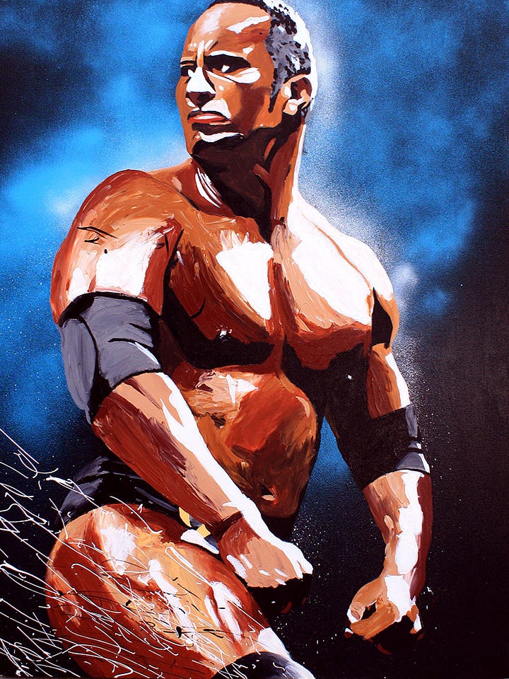 Paintings of The Rock