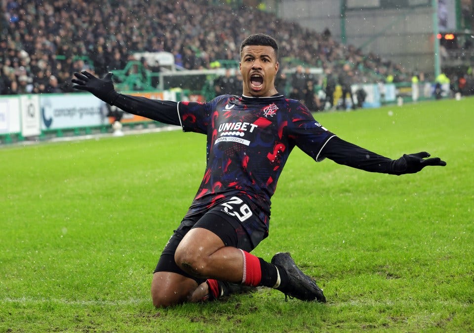 Hibs 3 Rangers 3 - Hamza Igamane fires hat-trick but Gers blow lead twice  as away woes continue in Easter Road thriller | The Scottish Sun