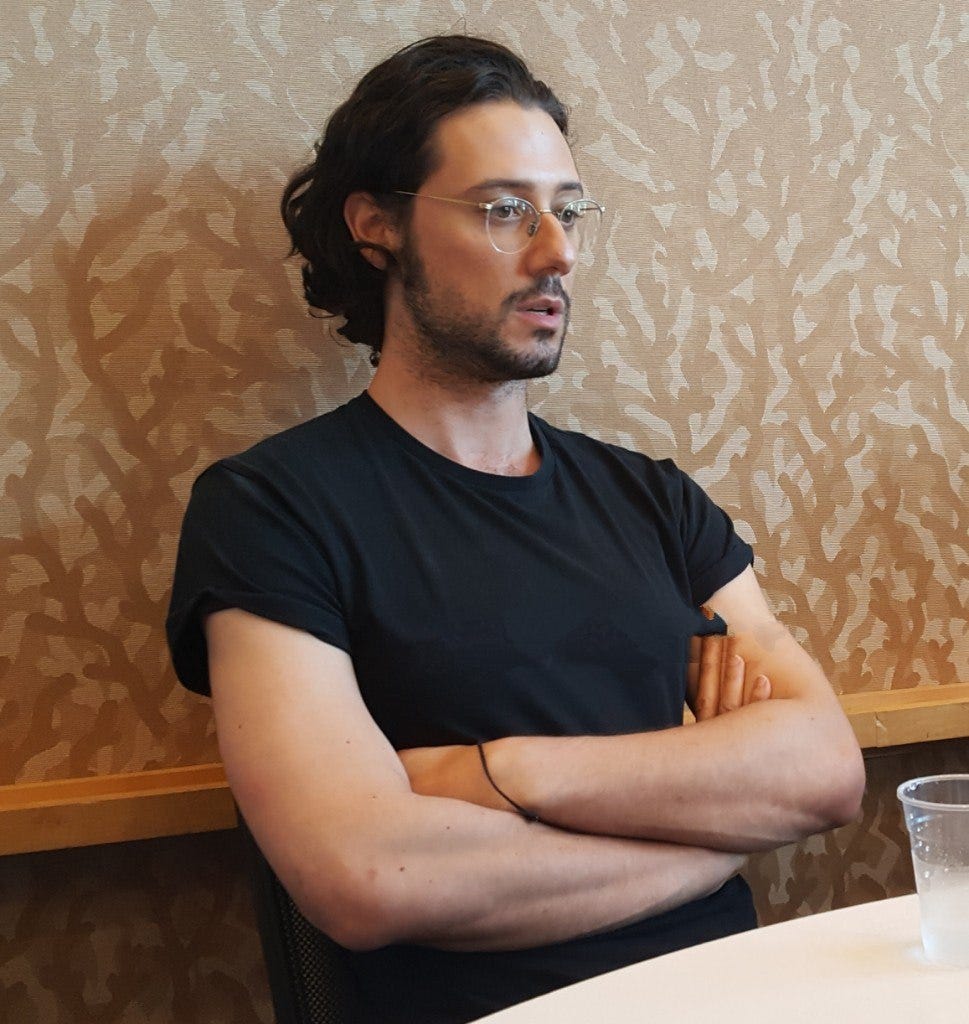 hale appleman goes deep on jason ralph mttg magicians comic con hale appleman goes deep on jason ralph mttg magicians comic con