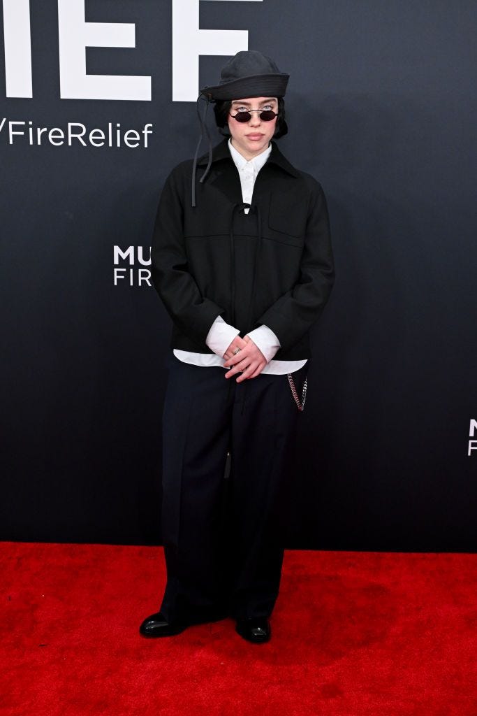 billie eilish in prada