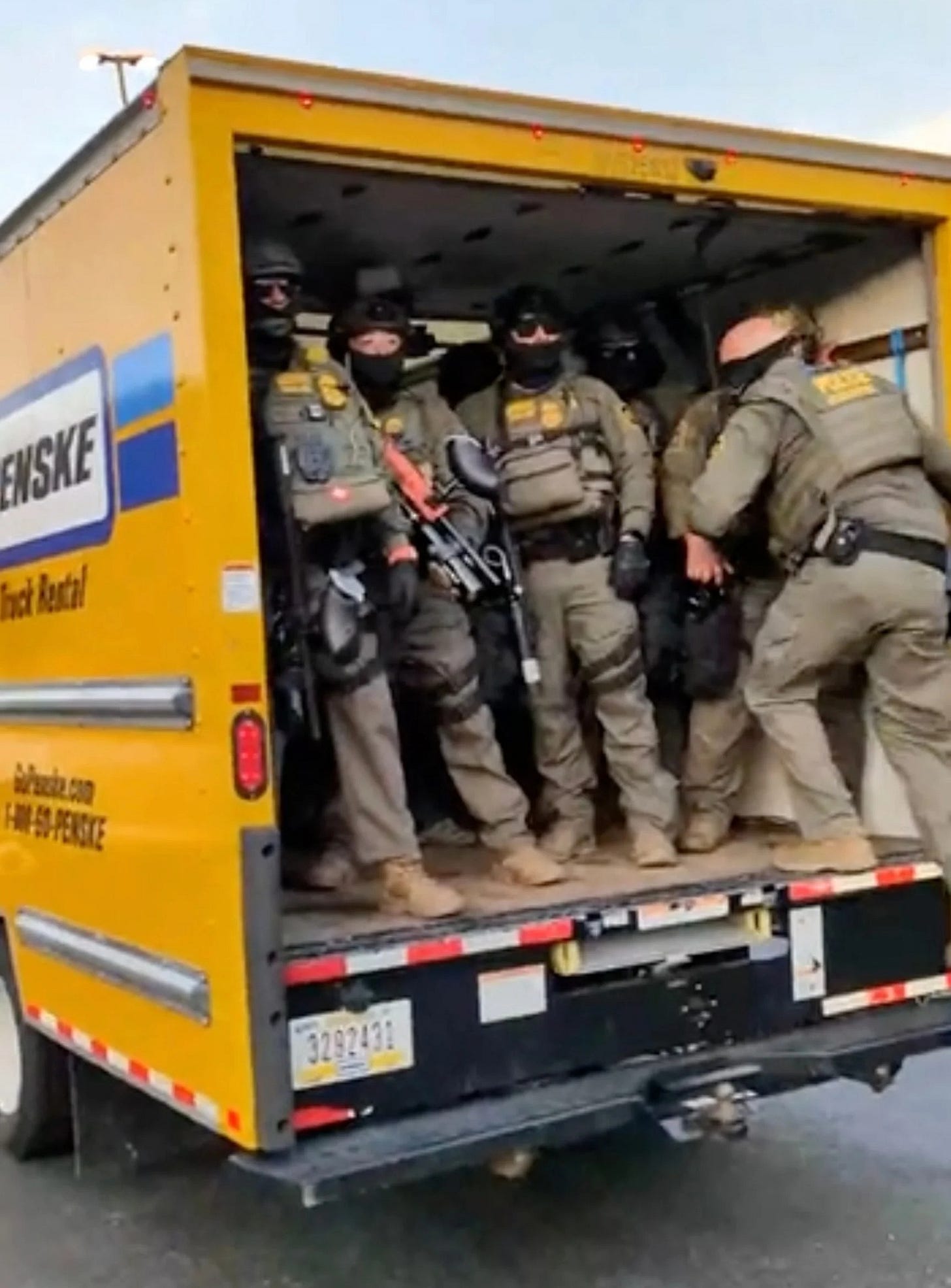 Trojan Horse' Border Patrol raid involving Penske rental truck draws  pushback