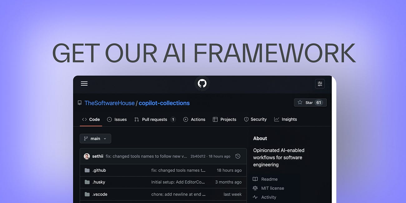Our AI framework made all developers 30-40% faster