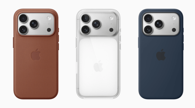 The iPhone 17 Pro lineup introduces a range of new cases with MagSafe, including a TechWoven Case, Clear Case, and Silicone Case. The iPhone 17 Pro lineup introduces a range of new cases with MagSafe, including a TechWoven Case, Clear Case, and Silicone Case.