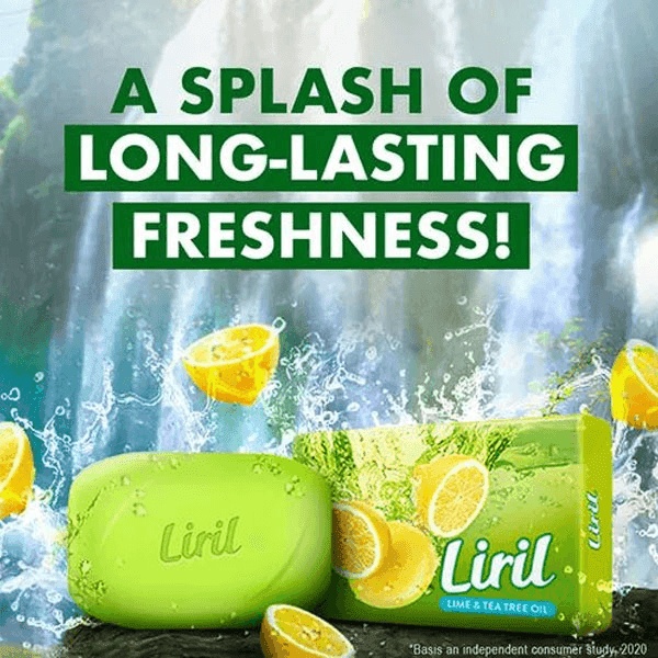 Liril Lime & Tea Tree Oil Soap 125 Gm | Aap Ka Bazar