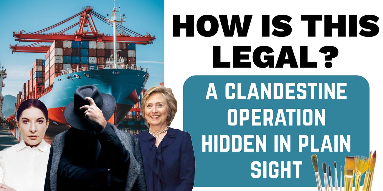 HOW IS THIS LEGAL? A Clandestine Operation Hidden in Plain Sight (The NEA, Art and Crime - Part 1) 