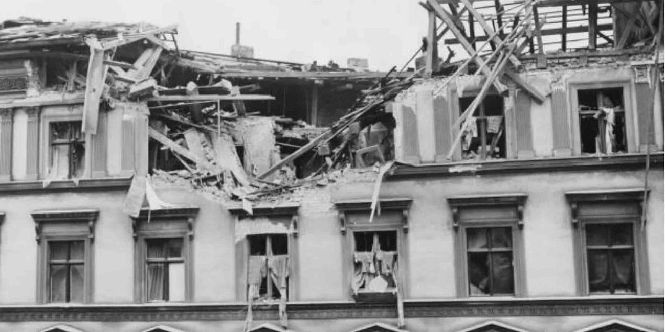 Berlin bombed