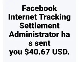 Facebook Class Action Settlement Payment