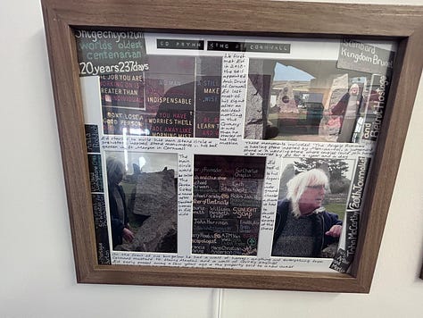 FOR SALE: Part of the Art BRUT Exhibition, June 2025 at Swindon Art Museum.
