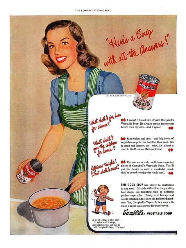 Campbell's Soup ad