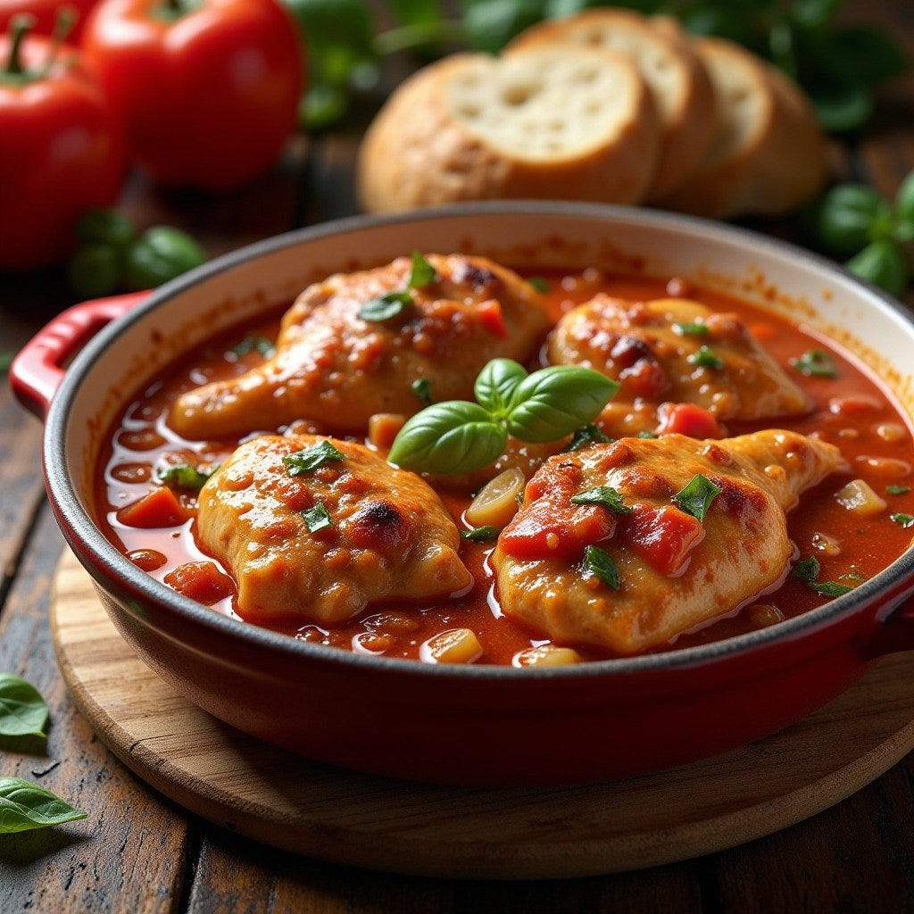 Authentic Chicken Cacciatore: A Hearty Italian Classic You’ll Love 🇮🇹