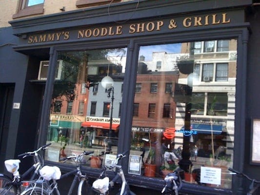 Photo of Sammy's Noodle Shop & Grill - New York, NY, US. Sammy Noodles: Terrific Place to eat alone or in a group. Photo of Sammy's Noodle Shop & Grill - New York, NY, US. Sammy Noodles: Terrific Place to eat alone or in a group.