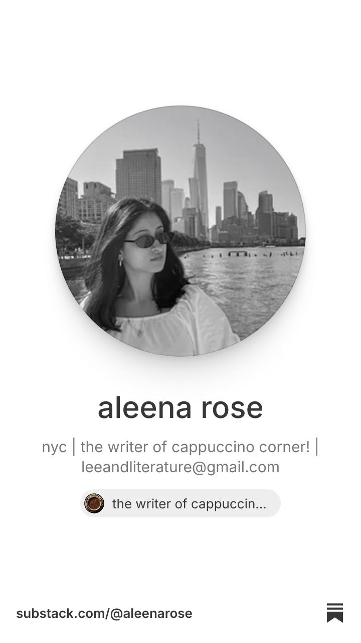 aleena rose | Substack