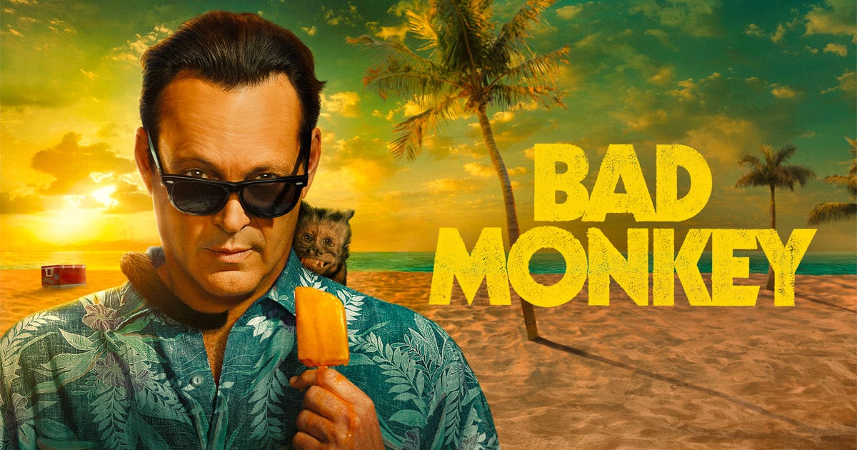 Review of Apple TV+'s Bad Monkey | Double Take TV Newsletter | Jess Spoll Review of Apple TV+'s Bad Monkey | Double Take TV Newsletter | Jess Spoll