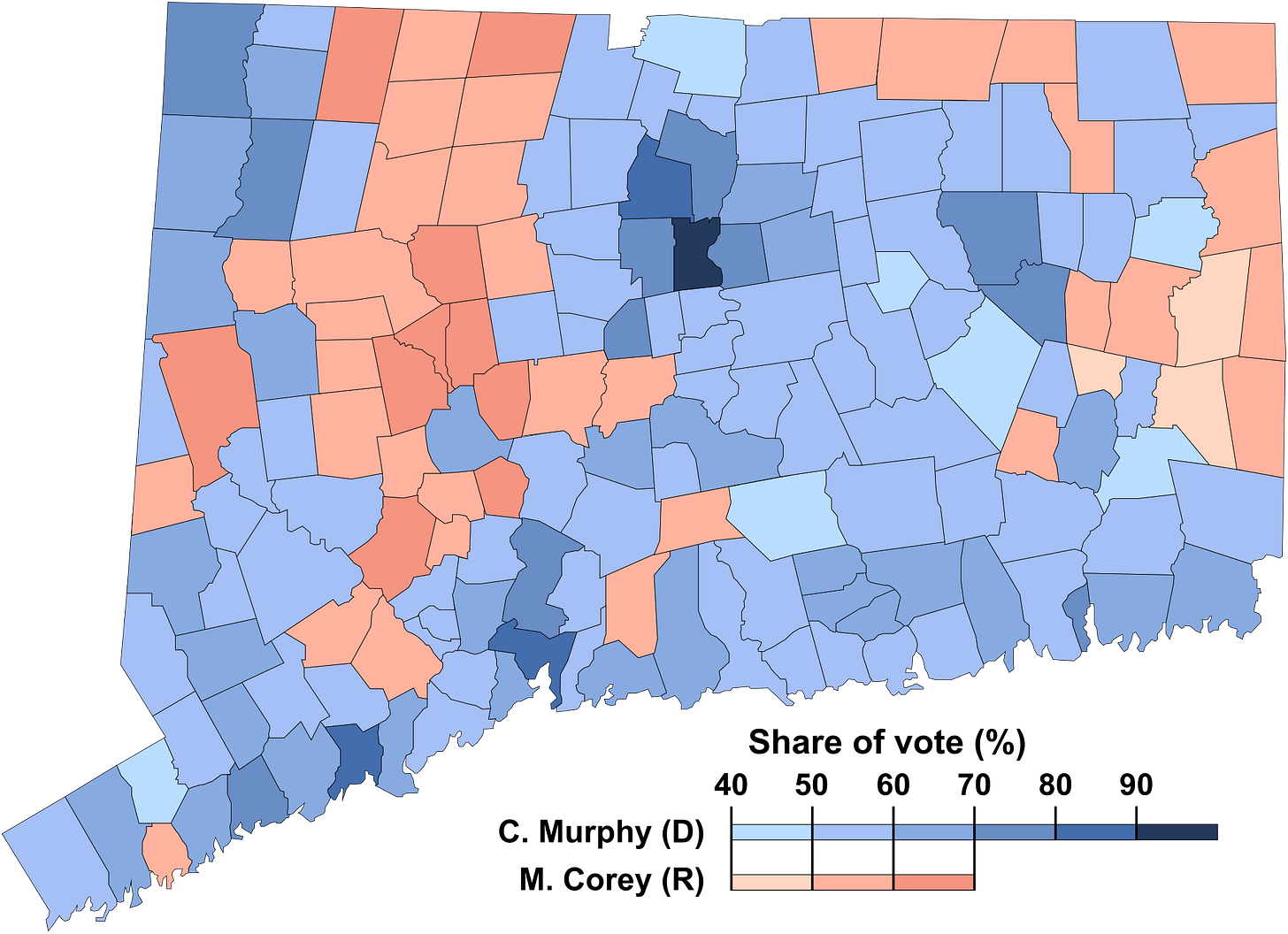 2018 US Senate Election in Connecticut.svg 2018 US Senate Election in Connecticut.svg