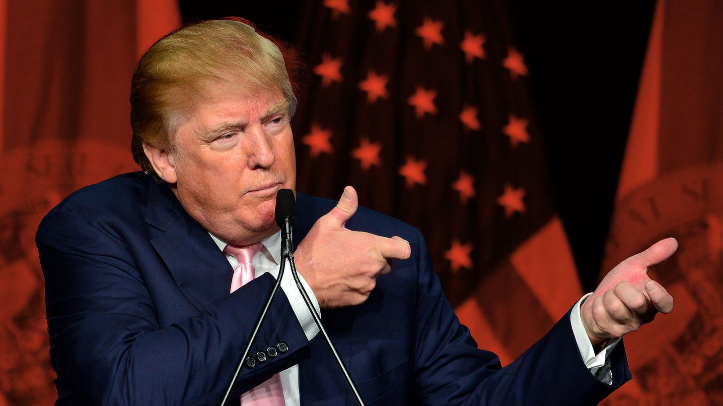 Image may contain Human Crowd Person Audience Donald Trump and Speech