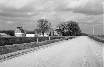 Our first photo of the farm