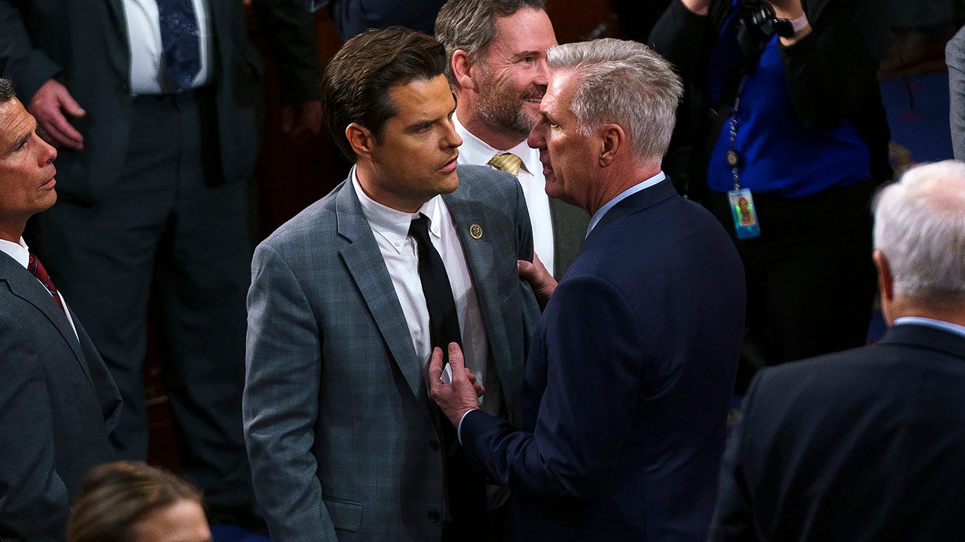 Gaetz says McCarthy 'lying,' in response to accusations he's colluding with  Swalwell | The Hill