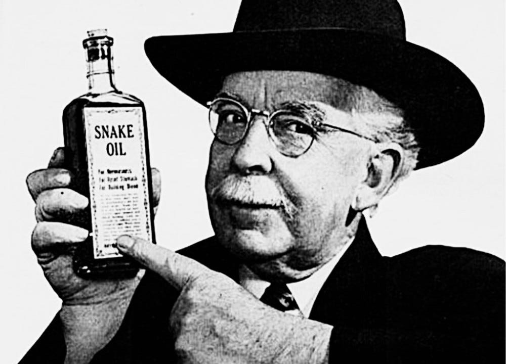 Charlatans, Pseudo-Experts, Snake Oil Salesmen, Phonies, Frauds, Wanna-Bes,  Hobbyists, Hang-Arounds, Opportunists…. and Psychopaths.