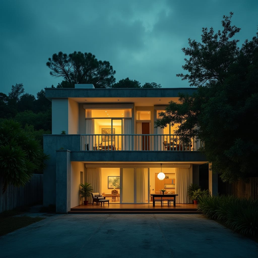 Modern Jamaican Real Estate, blending luxury with cutting-edge safety features. 
