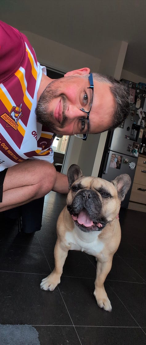 A selection of images from the last week of Leffe my pet Frenchie and Wingman
