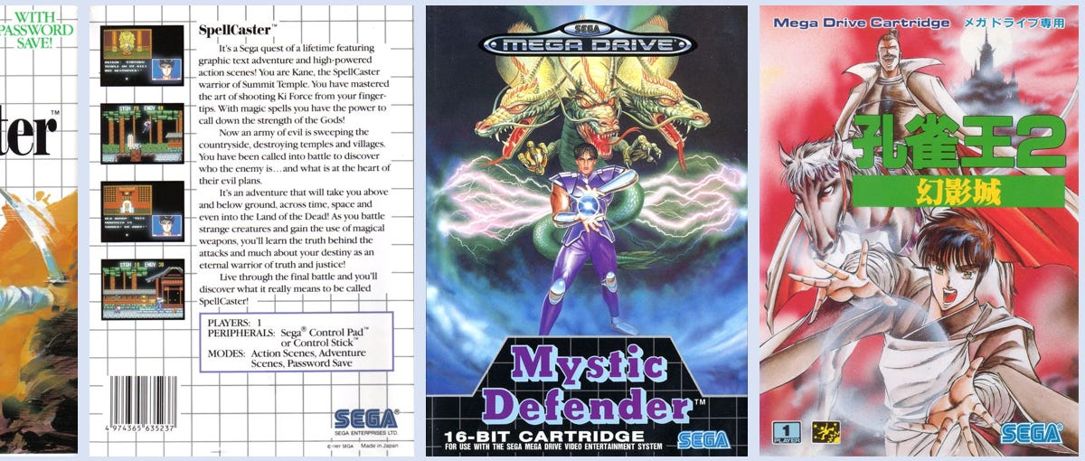 The Classic Arcade and Console Era (1972-1989) - SpellCaster and