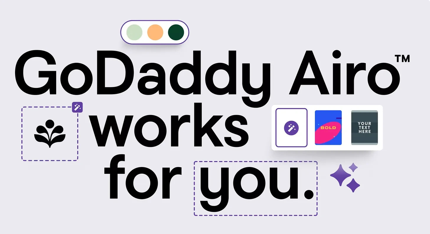 GoDaddy Airo works for you